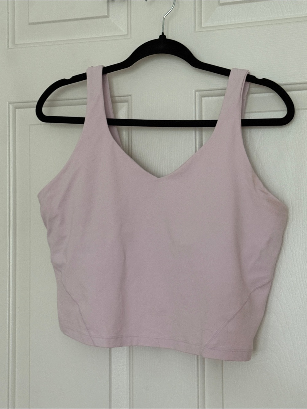 LULULEMON ATHLETICA | Light Pink Align Cropped Tank | Plus Size 16